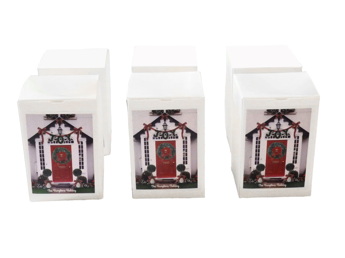 The Hamptons Holiday Candle Jar with Lid- Coconut Soy Wax,Vegan