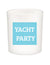 Cabana Yacht Party Candle with Lid-Coconut Soy Wax,Vegan