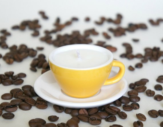 Coffee Lovers Mini Coffee Cup Candle-