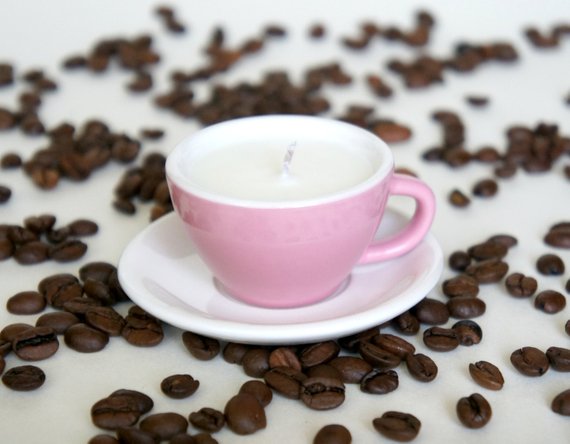 Coffee Lovers Mini Coffee Cup Candle-