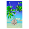 Stand Tall Pineapple Beach Quote Necklace