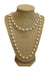 Classic Long Layering Cultured Pearl Rosary Necklace