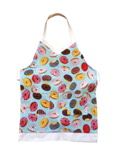 Blue Donuts Babycakes Toddler Apron