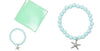 Beach Starfish Glass Beaded Bracelet Gift Box Set