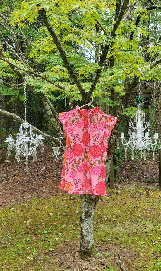 Flower Garden Party Blouse-1 Left