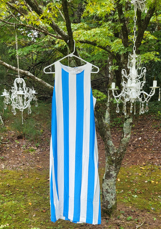 Hamptons Social Club Stripe Dress -2 Left