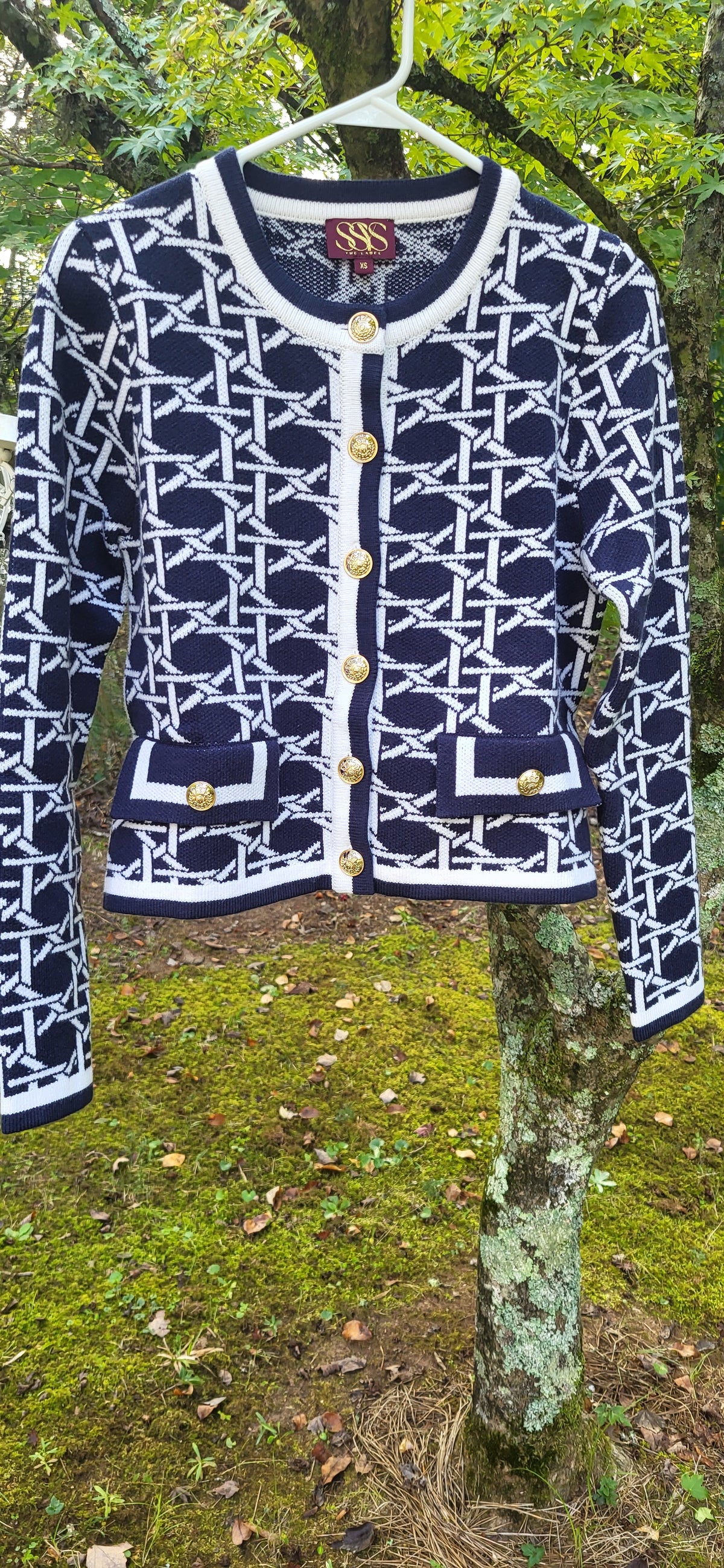 Hamptons Sweater Cardigan-1 Left