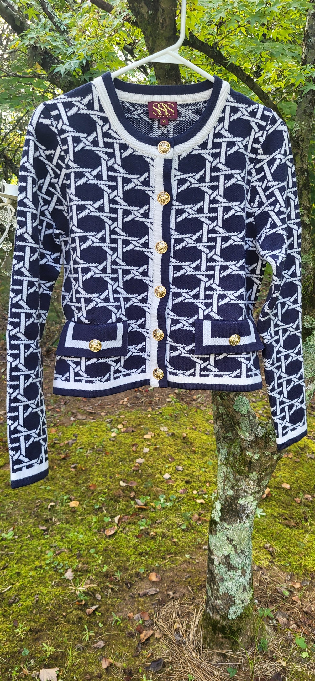 Hamptons Sweater Cardigan-1 Left