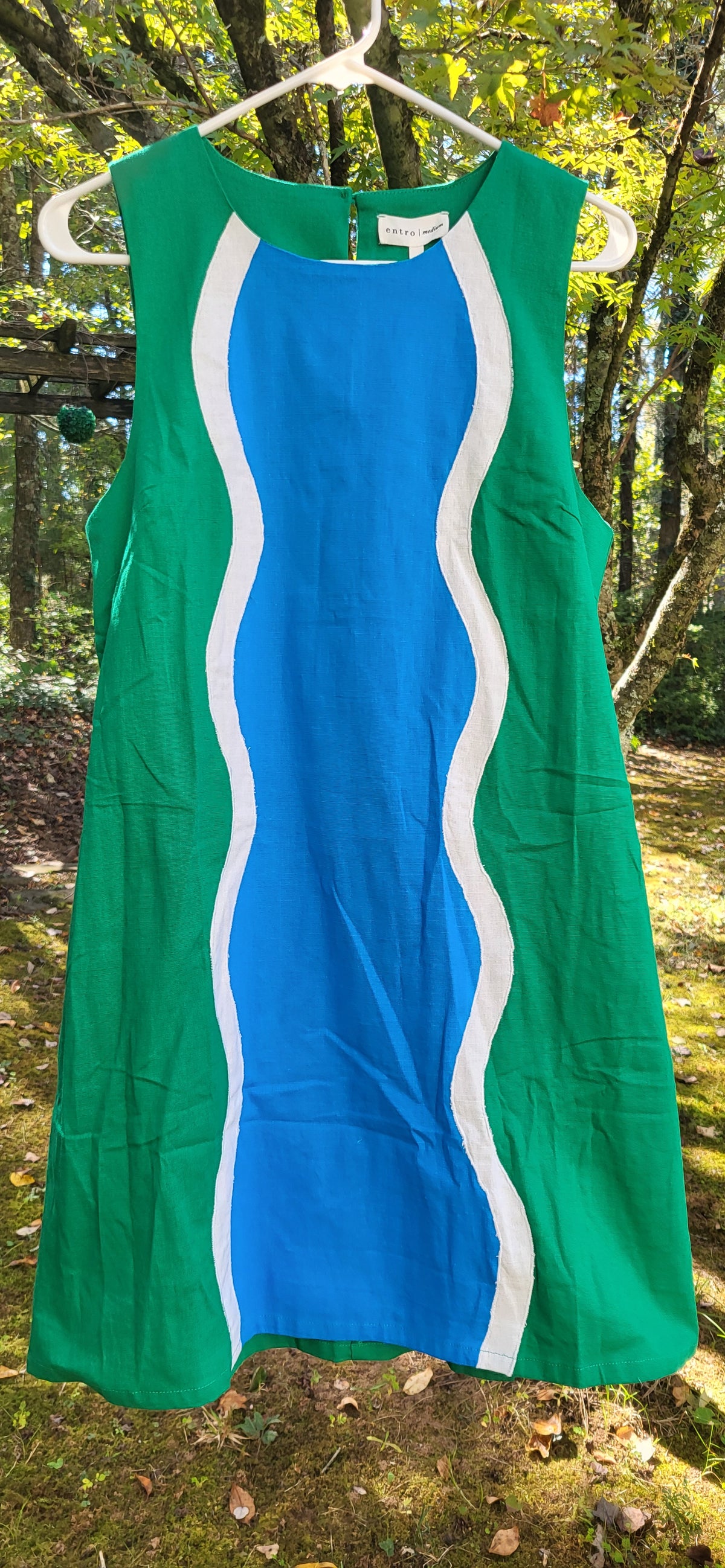 Socialite Statement Shift Dress-1 Left-Medium
