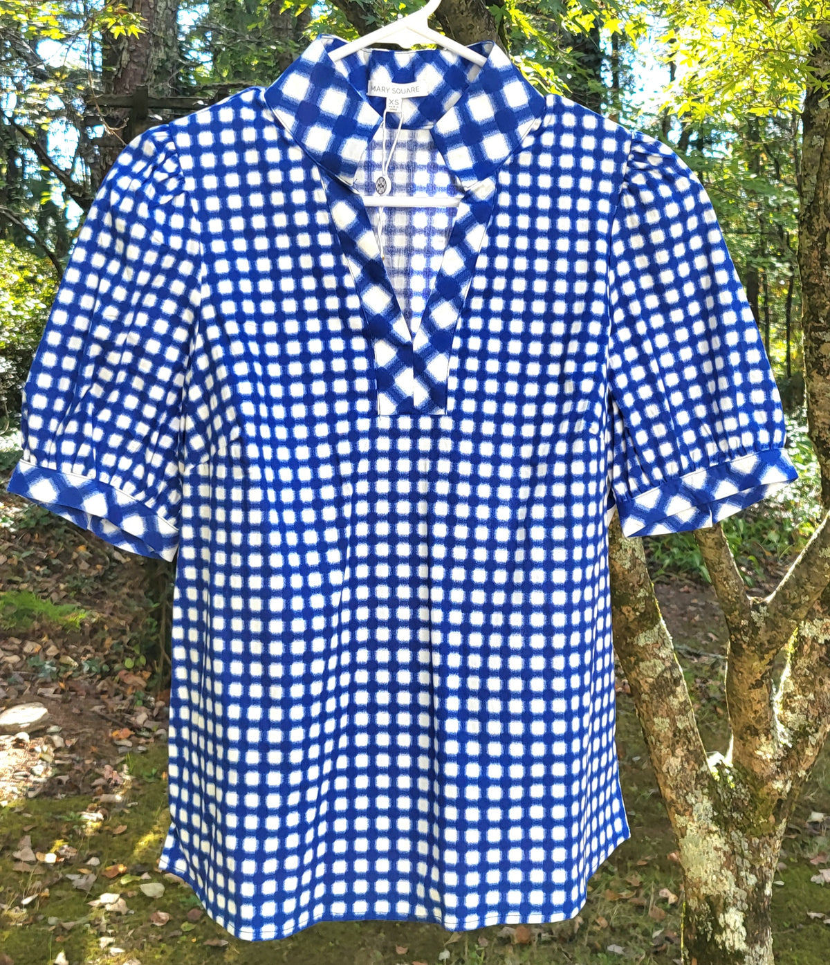 Social Preppy Blouse -1 Left XSmall