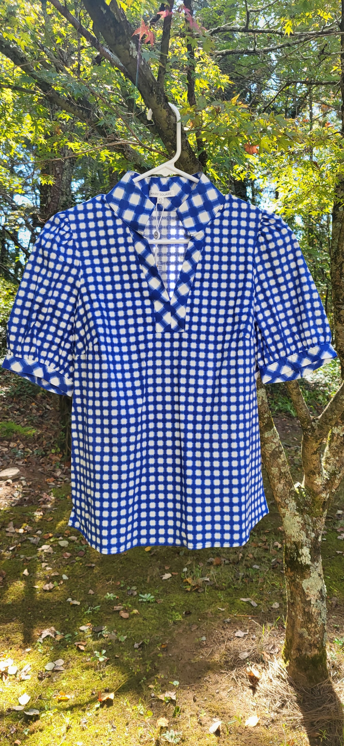 Social Preppy Blouse -1 Left XSmall