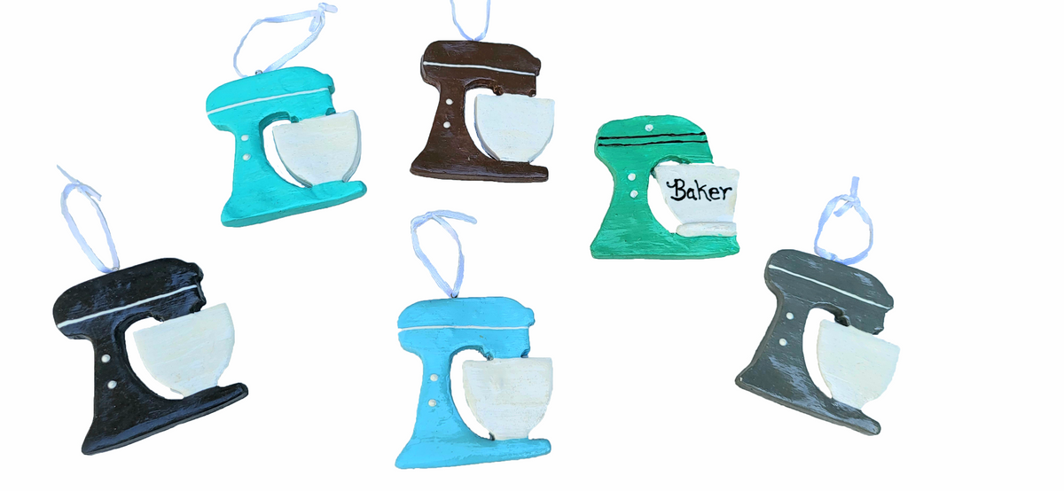 Personalized Name Baker Lover Mixer Custom Ornament/Magnet