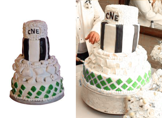 Your Own Custom Replica Mini Wedding Cake-Miniature Ornament/Statue Unique Gift-Made to Order