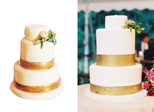 Your Own Custom Replica Mini Wedding Cake-Miniature Ornament/Statue Unique Gift-Made to Order