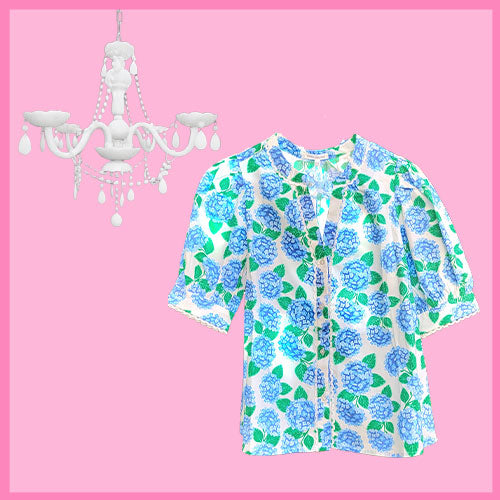 Social Garden Party Blouse -1 Left XSmall