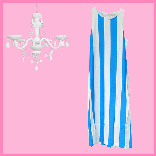 Hamptons Social Club Stripe Dress -2 Left