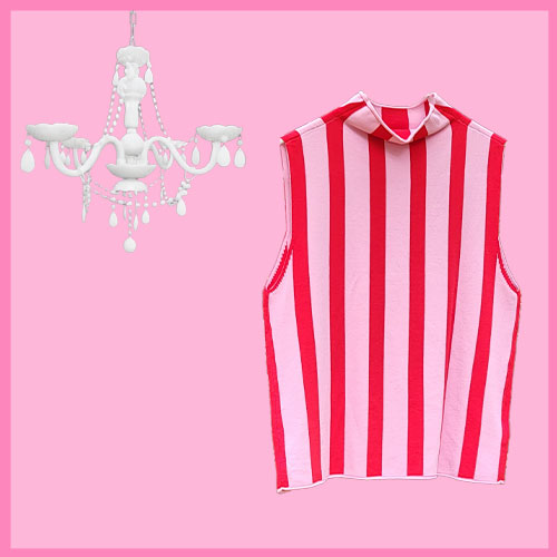 Stripe Socialite Blouse-1 Left Small
