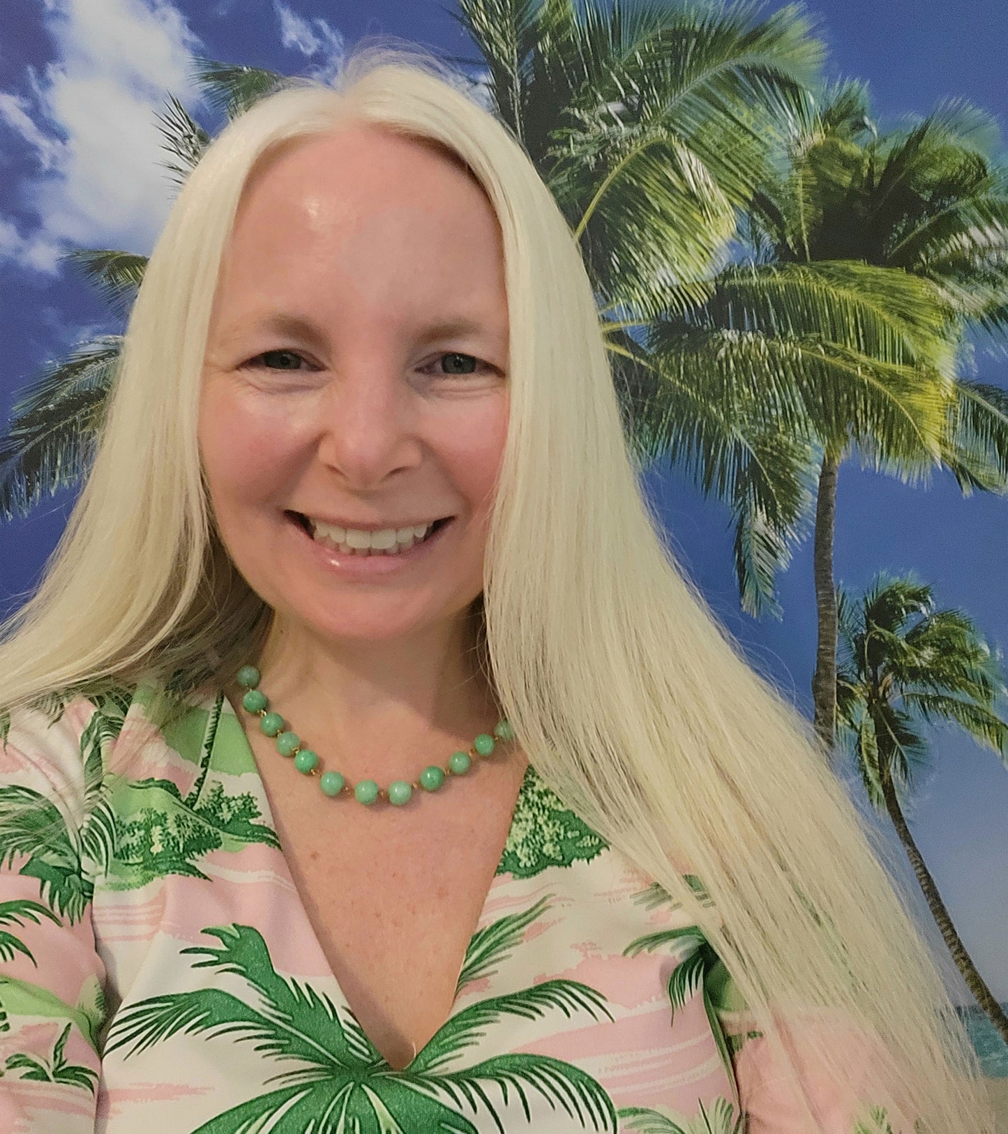 The Pink Paradise Collection-Palm Tree Resort Resort Sport Dress-Preorder