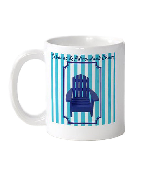 Cabanas & Adirondack Chairs Mug