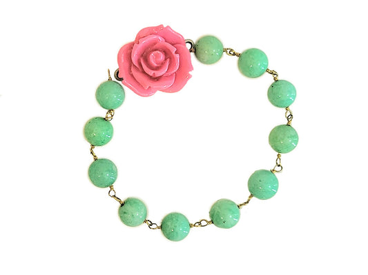 Palm Beach Garden Party Floral Gemstone Bracelet