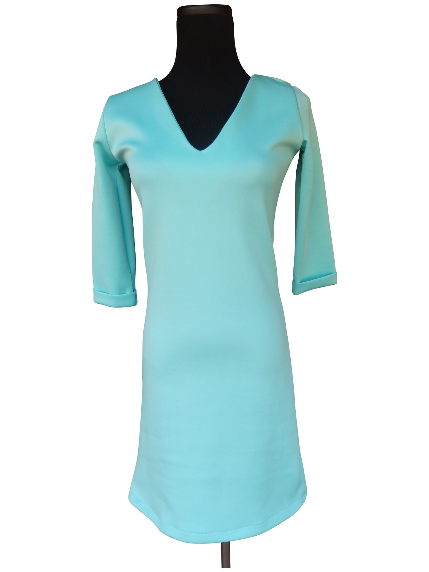 Seaside Aqua Shift Dress