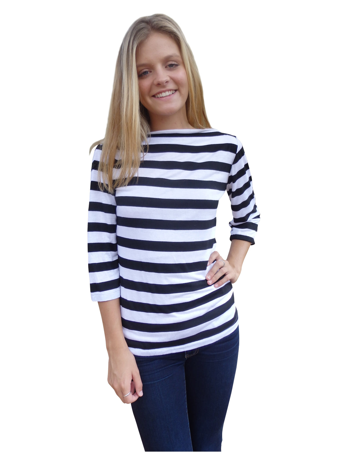 Stipe Socialite Blouse-1 Left Small