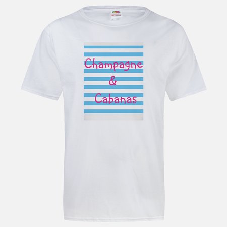 Champagne & Cabanas T Shirt