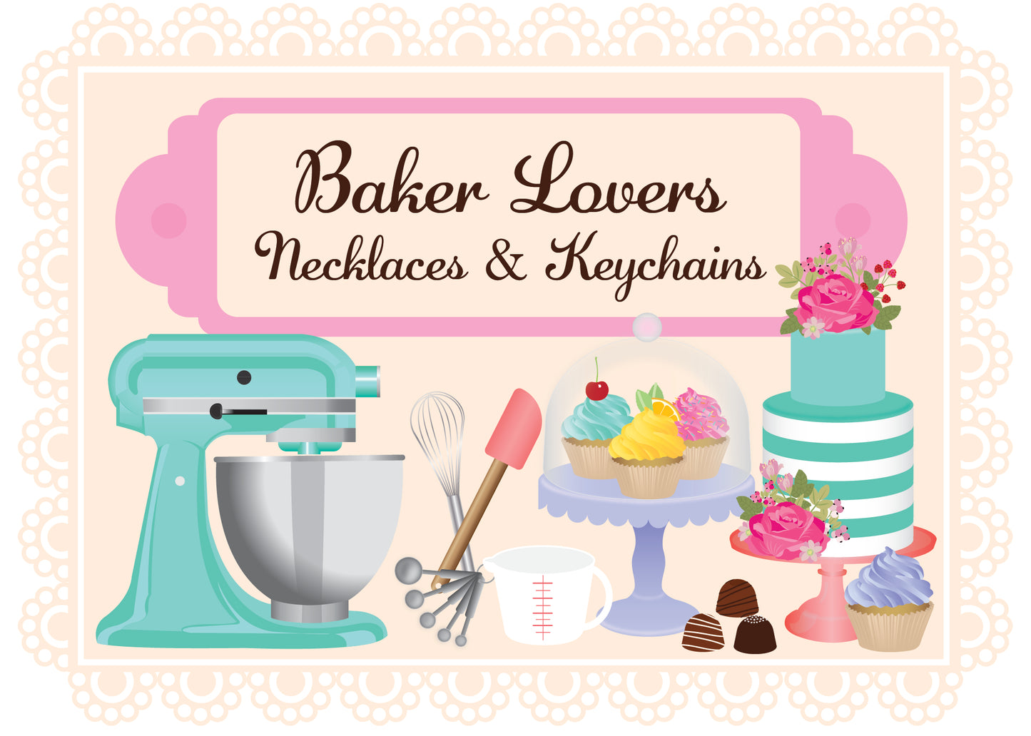 BAKER LOVERS NECKLACES