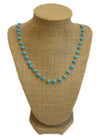 Clubhouse Turquoise Beaded Necklace