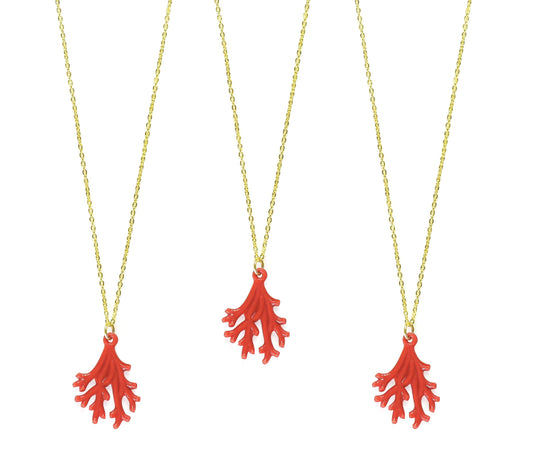 Coral Reef Pendant Necklace