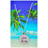 Seas the Day Beach Quote Necklace