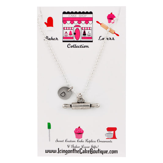 Monogram Rolling Pin LOVERS NECKLACES