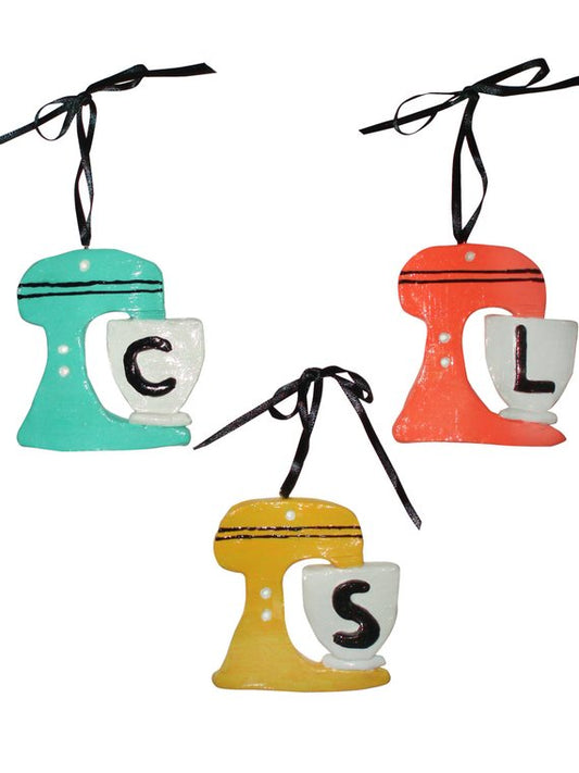 Baker Lover Mixer Custom Initial Monogram or Saying Ornament/Magnet
