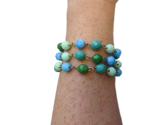 Luxury Seaside Triple Bracelet