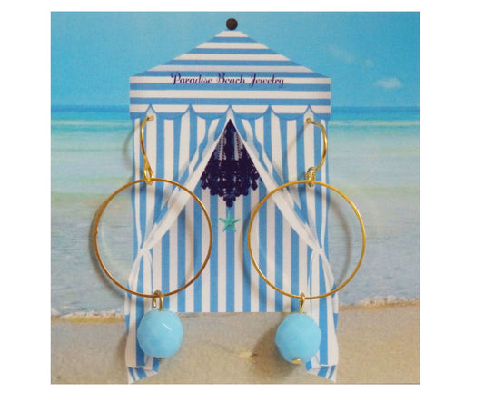 Seaside Circle Earrings