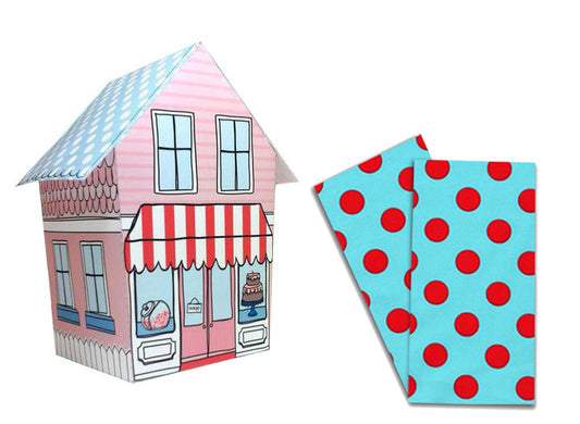 Baker Lovers Dream Tea Towels Set of 2-Classic Dots